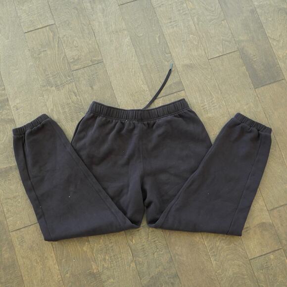 Lululemon Sweatpants Womens Medium Chocolate Brown Tapered Fit Elastic Waist - Picture 2 of 7